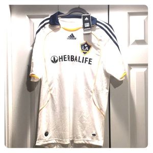 LA Galaxy David Beckham Jersey NWT - Men’s M